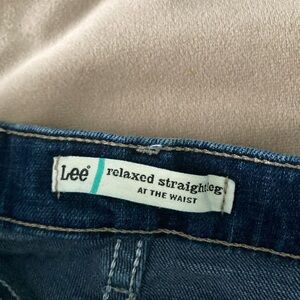 Lee Women's Straight Leg Jeans - Dark Blue